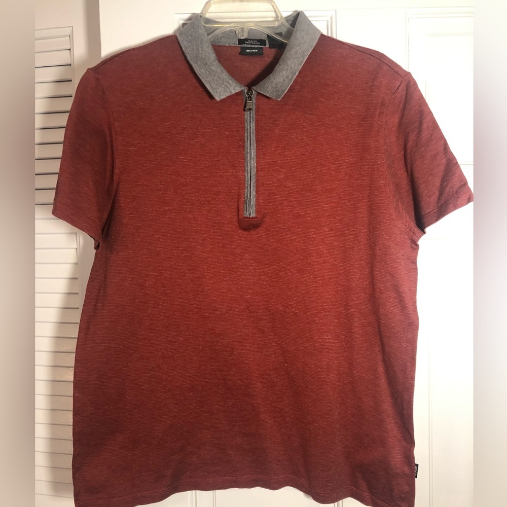 Boss by Hugo Boss Polo T-Shirt, size Medium, slim fit, stretch